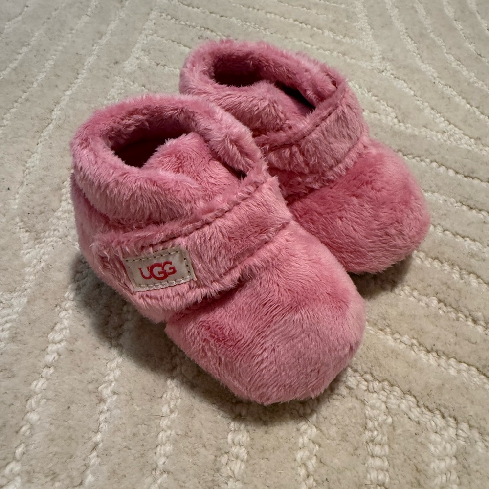 UGG Soft Pink Infant Booties